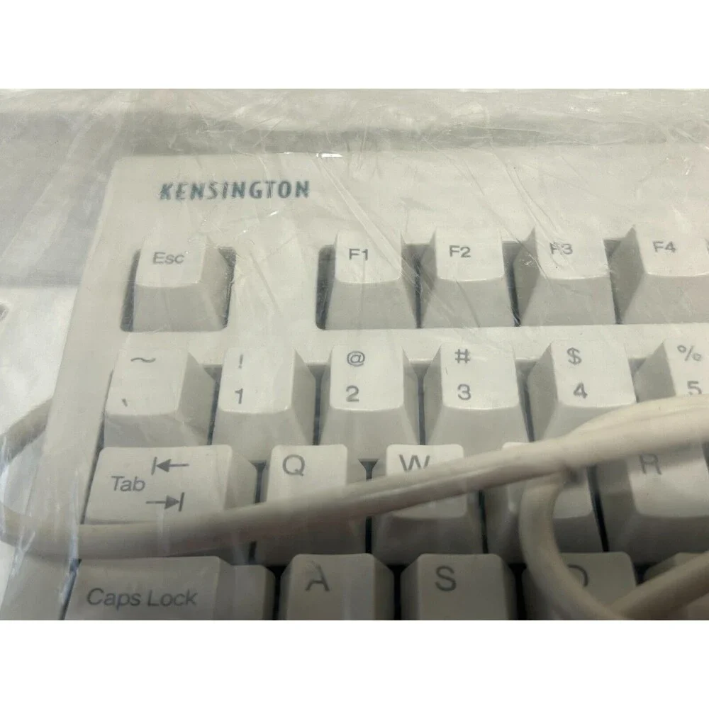 KENSINGTON 64340 A KEYBOARD-IN-A-BOX PS/2 KEYBOARD BRAND NEW w/Tags Perfect Cond